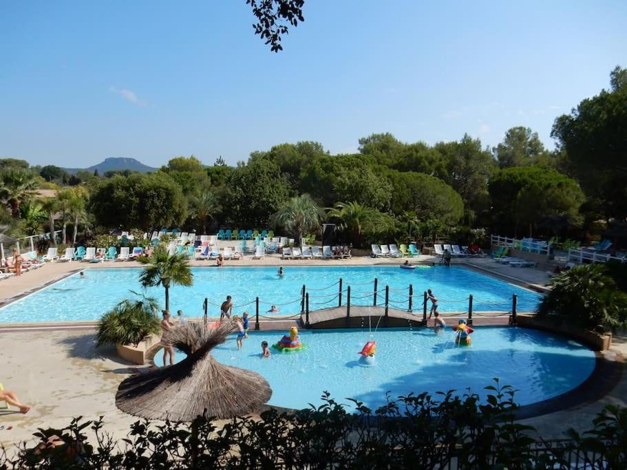 Mobile Home 6-Pers Camping Lei Suves-Cotes D'Azur-Including Airco Roquebrune-sur-Argens Exterior photo